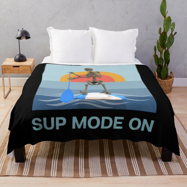 Item preview, Stand up Paddling Skeleton SUP Summer Trend Birthday designed and sold by umfhn.