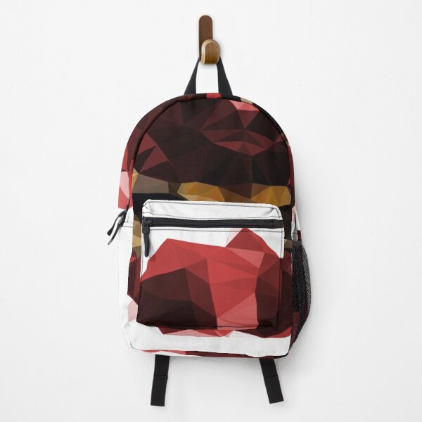 Item preview, Geometric Oni Mask Red designed and sold by DesignBros.