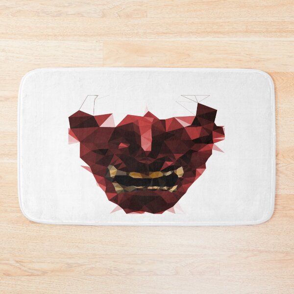 Item preview, Geometric Oni Mask Red designed and sold by DesignBros.