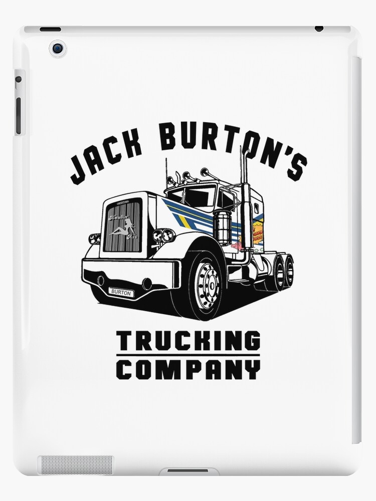 Jack Burtons Trucking Company White