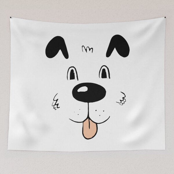 Item preview, Dog Big Face Halloween Costume designed and sold by MousaObaid.