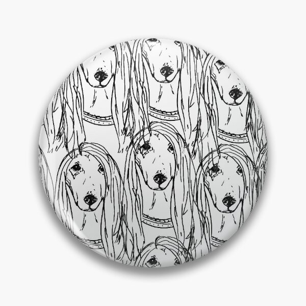 Item preview, Afgan Hound pattern designed and sold by NinaBetterNot.
