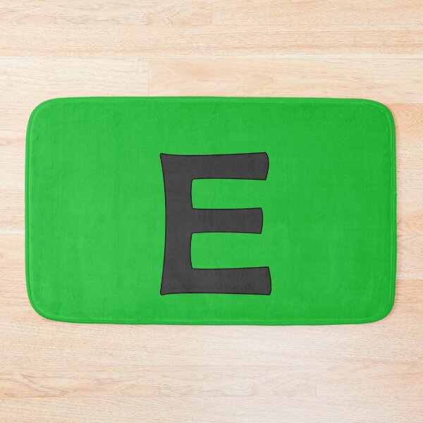 Item preview, letter e black designed and sold by ZiphGames.