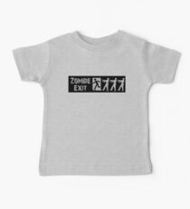 ZOMBIE EXIT SIGN by Zombie Ghetto Baby Tee