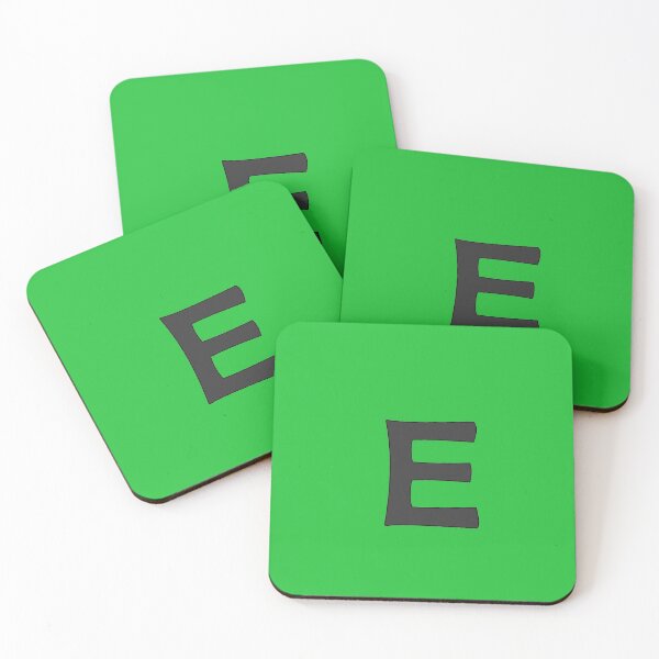 Item preview, letter e black designed and sold by ZiphGames.