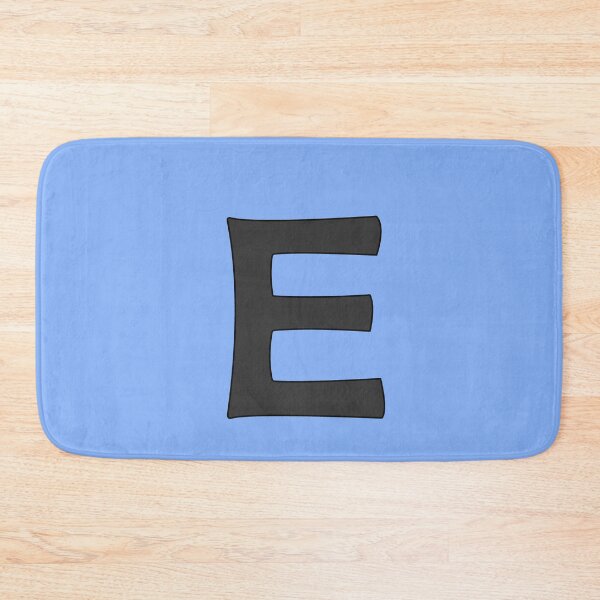 Item preview, letter e black designed and sold by ZiphGames.