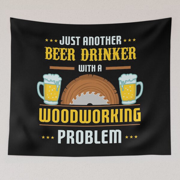 Item preview, Woodworking Problem - Funny Carpenter designed and sold by Sandra78.