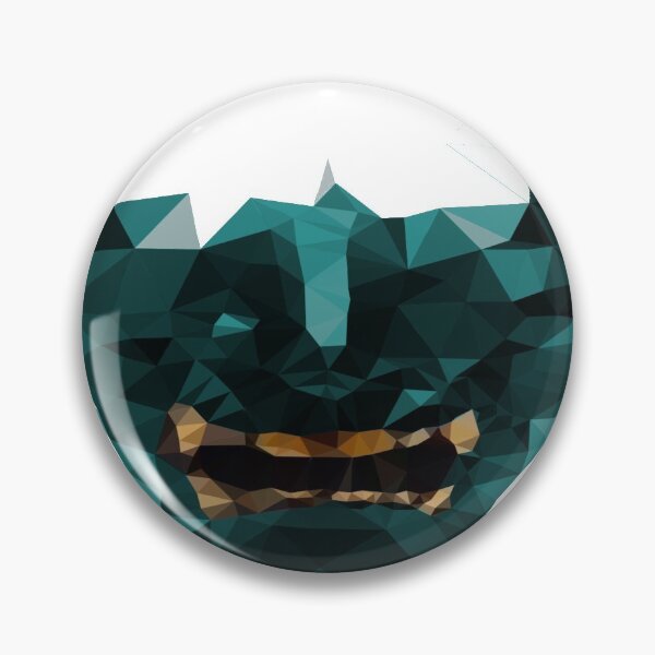 Item preview, Geometric Oni Mask Blue designed and sold by DesignBros.
