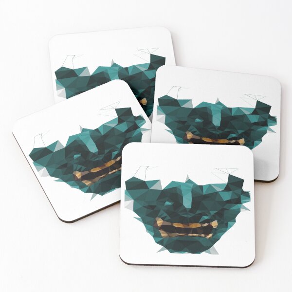 Item preview, Geometric Oni Mask Blue designed and sold by DesignBros.