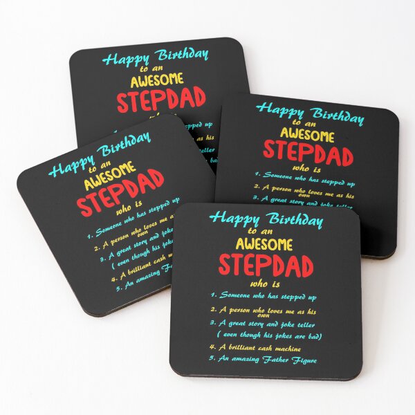 Item preview, Happy Birthday To An Awesome Stepdad designed and sold by suziigifts.
