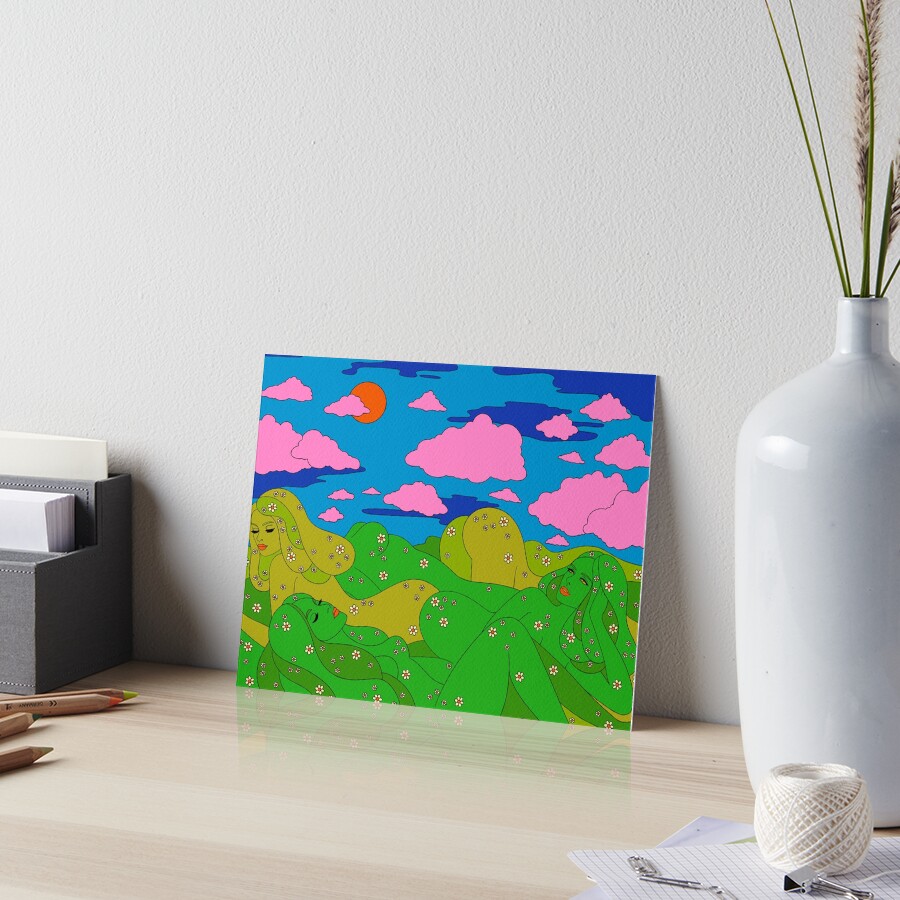 Item preview, Art Board Print designed and sold by MissPennyLane.