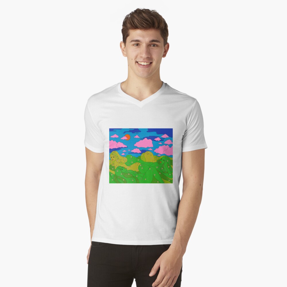 Item preview, V-Neck T-Shirt designed and sold by MissPennyLane.