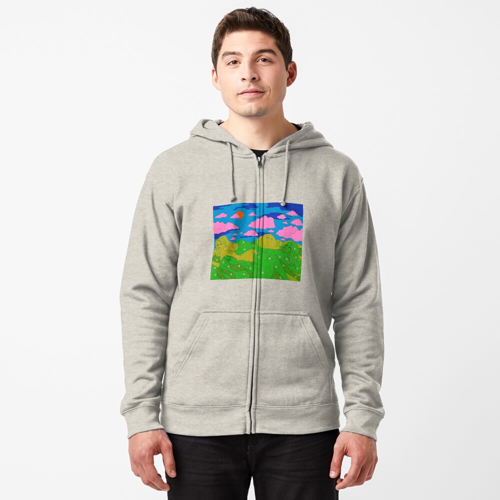 Item preview, Zipped Hoodie designed and sold by MissPennyLane.