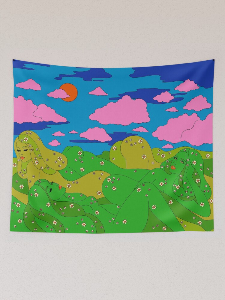 Thumbnail 2 of 3, Tapestry, Miss Mountains designed and sold by MissPennyLane.