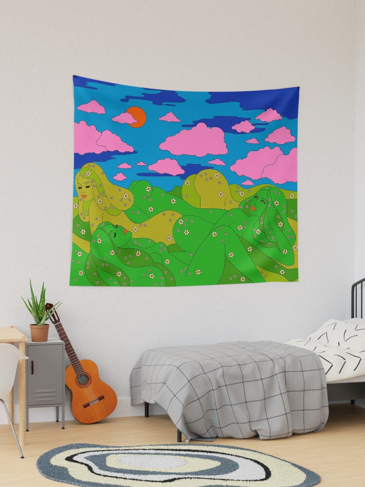 Thumbnail 1 of 3, Tapestry, Miss Mountains designed and sold by MissPennyLane.