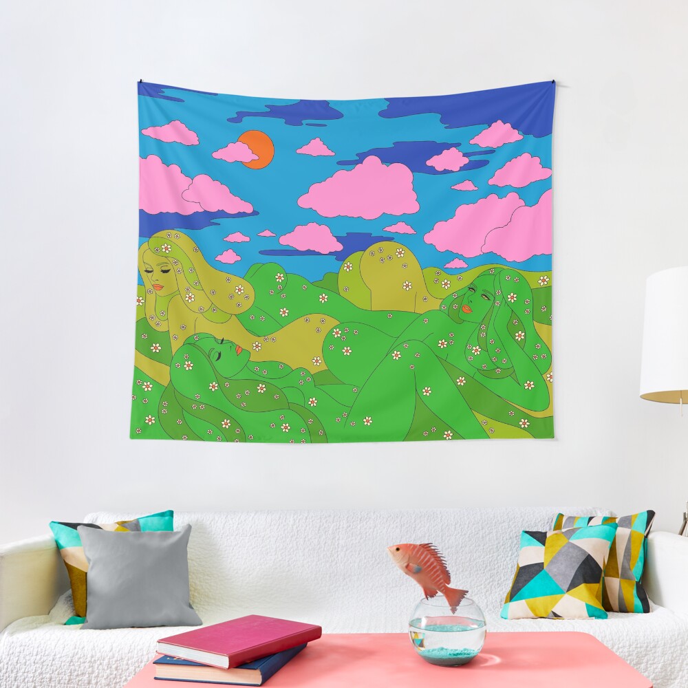 Miss Mountains Tapestry