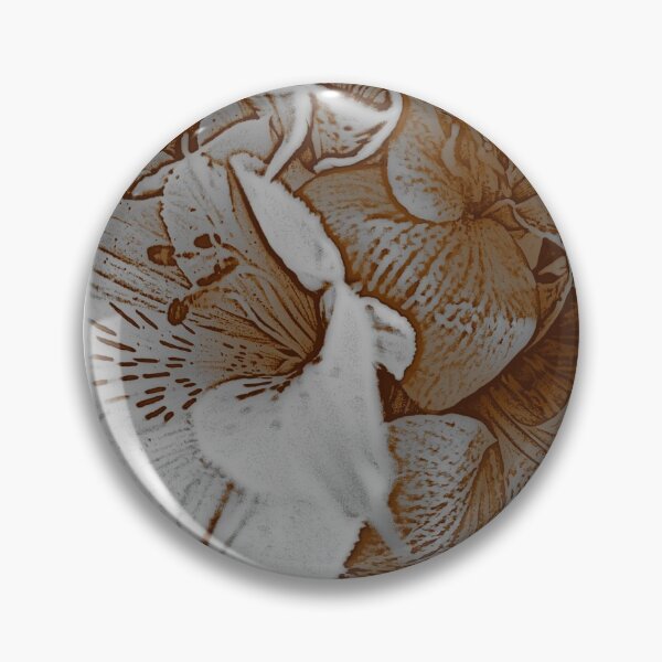 Item preview, Earthtone Abstract Floral designed and sold by Oak Mountain.