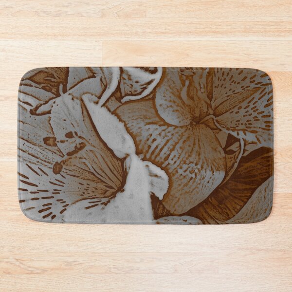 Item preview, Earthtone Abstract Floral designed and sold by Oak Mountain.