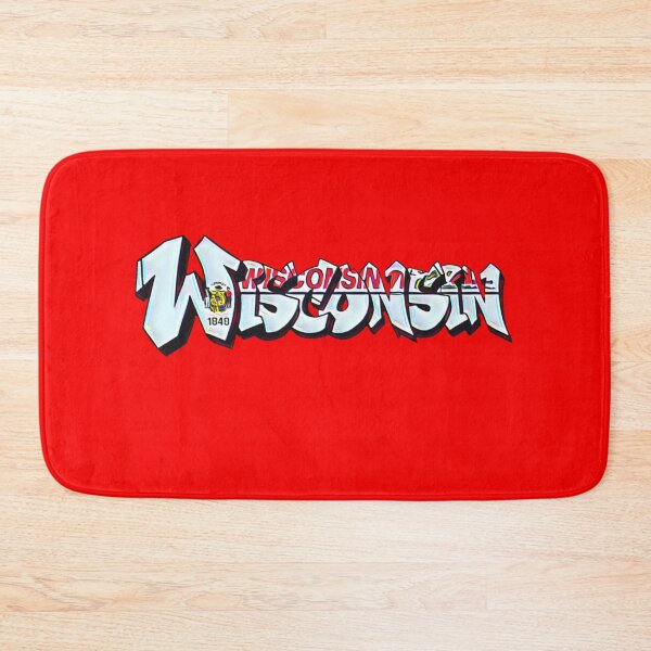 Item preview, Wisconsin Flag / License Plate Graffiti ( by Graffiti Muscle ) designed and sold by Dude  Stuff.