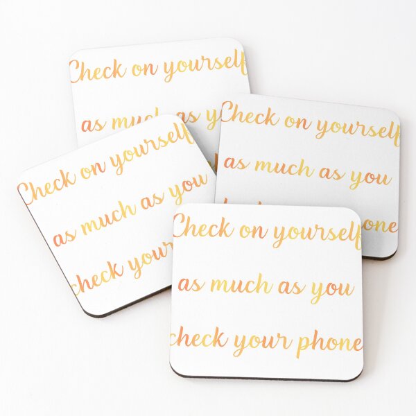 Item preview, check on yourself as much as you check your phone designed and sold by Aricyr.