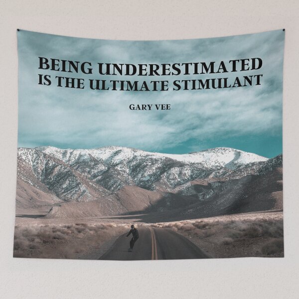 Item preview, Being Underestimated Is The Ultimate Stimulant | Gary Vee | Photography designed and sold by KauzSL.