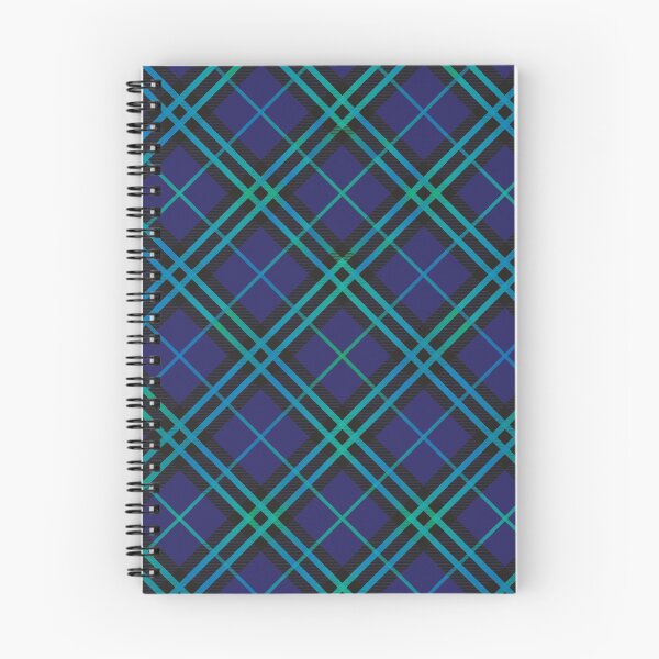 Item preview, Pretty Simple Check Pattern Stripes Shades of Blue Turquoise Green  designed and sold by GDCdesigns.