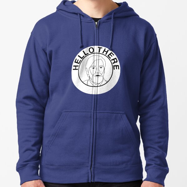Hello There Zipped Hoodie