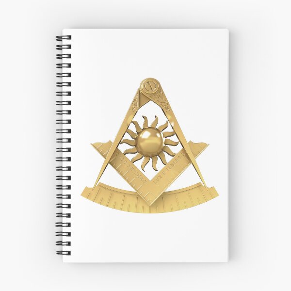 Item preview, Freemason Past Master Gold White Background Masonic designed and sold by MasterMasonMade.