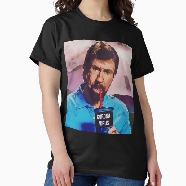 Artikel-Vorschau von Chuck Norris trinkt Coronavirus, designt und verkauft von VicFreedomind.