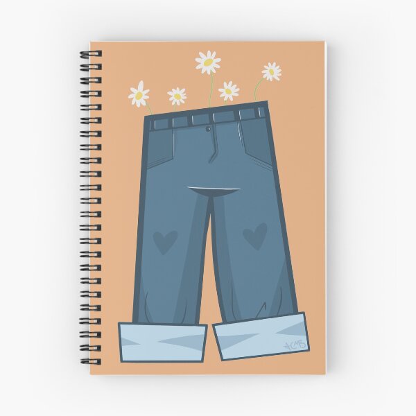 Item preview, Mom Jeans with daisies  designed and sold by Doodze.