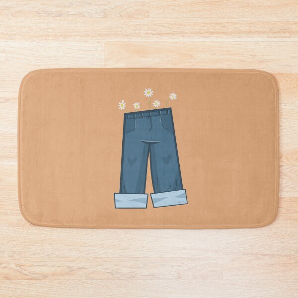 Item preview, Mom Jeans with daisies  designed and sold by Doodze.
