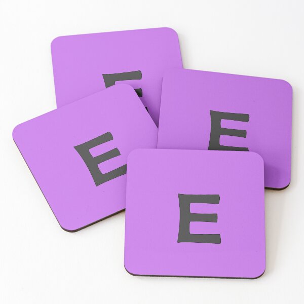 Item preview, letter e black designed and sold by ZiphGames.
