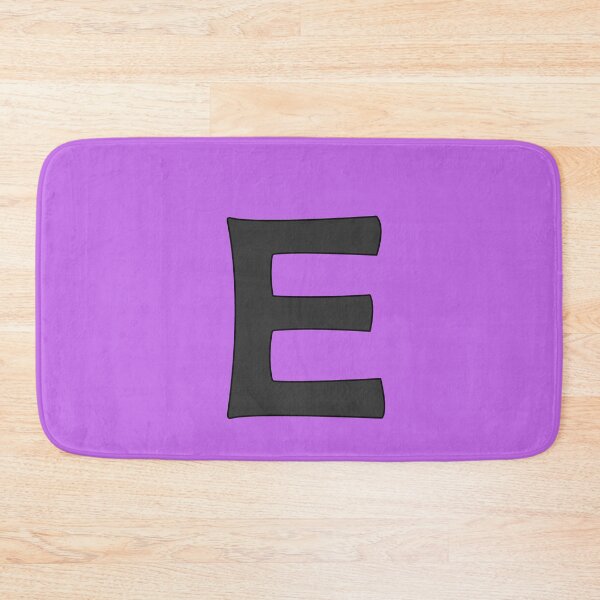 Item preview, letter e black designed and sold by ZiphGames.