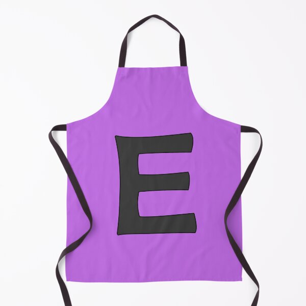 Item preview, letter e black designed and sold by ZiphGames.