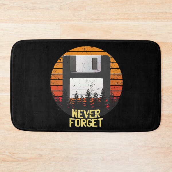 Item preview, Floppy disk never forget vintage designed and sold by Medmac's Designs.
