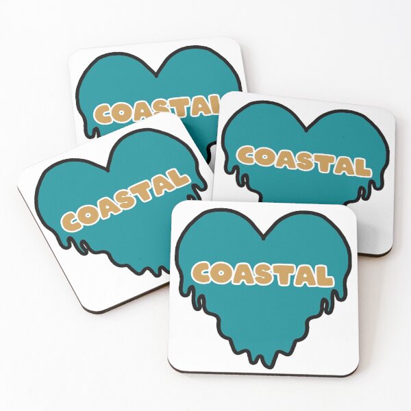 Item preview, Coastal Dripping Heart designed and sold by NicholasForbes.