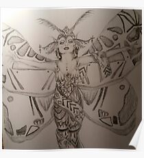 Le papillon Poster
