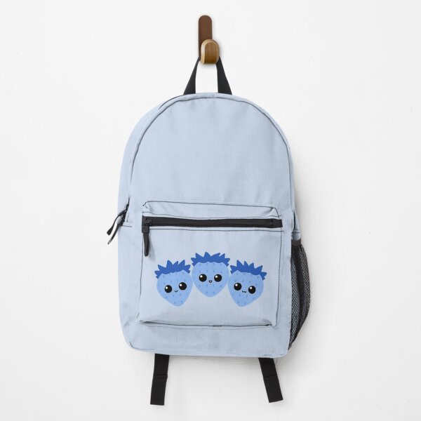 Item preview, Blue Strawberries in Light Blue designed and sold by Alessandra Diacos.