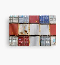 Shipping Metal Print