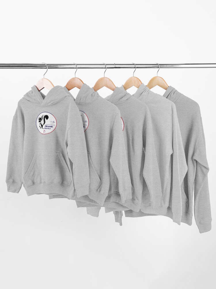 Alternate view of Lockheed Martin Skunk Works USAF Kids Pullover Hoodie