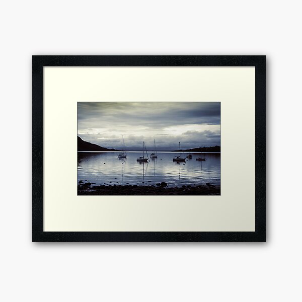 Lamlash Bay Arran Framed Art Print
