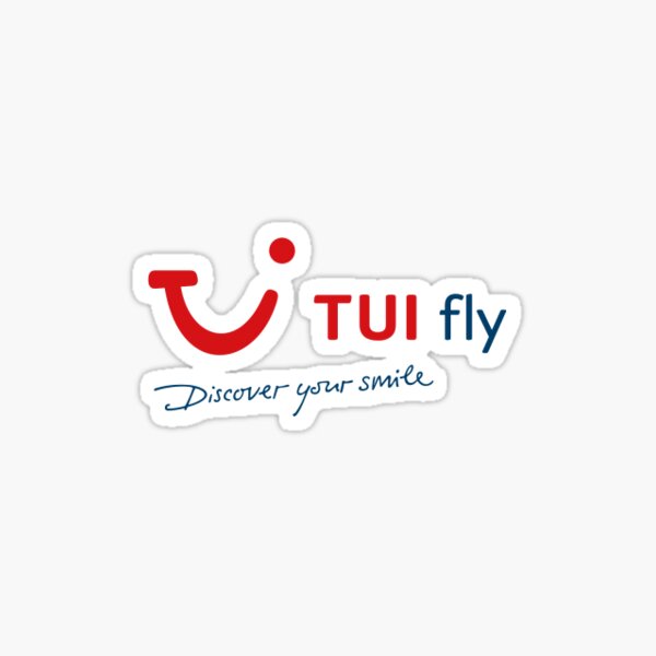 Tui Fly Discover Your Smile Sticker Sticker