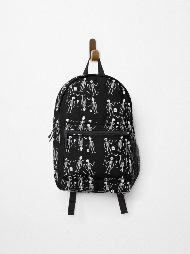 Thumbnail 1 of 3, Backpack, Skeleton Pattern designed and sold by HighCiti.