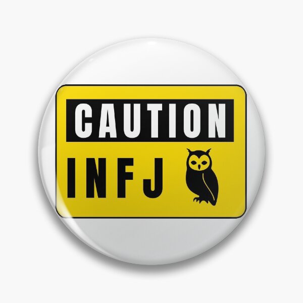 Item preview, Caution infj designed and sold by darcy boutique.