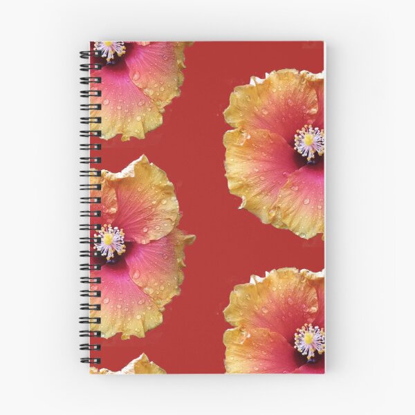Item preview,  Yellow orange Hibiscus with morning dew designed and sold by Aura-E.