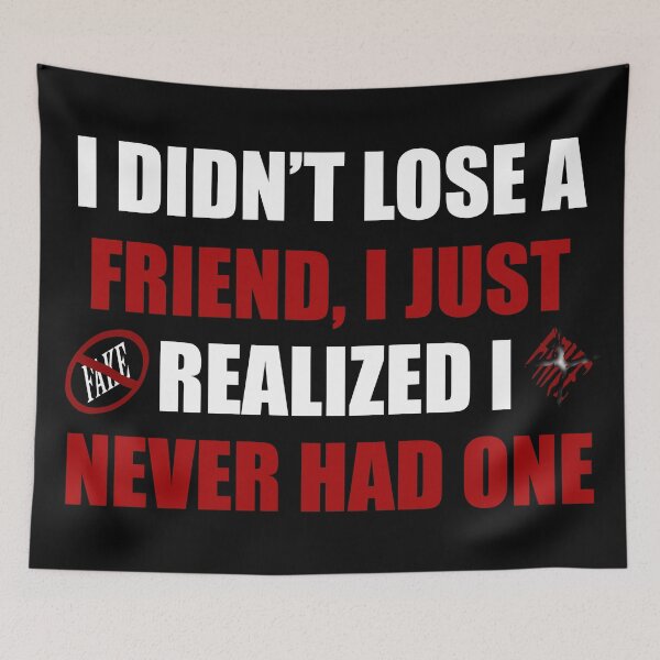 Item preview, No More Fake Friends designed and sold by Fashimation20.