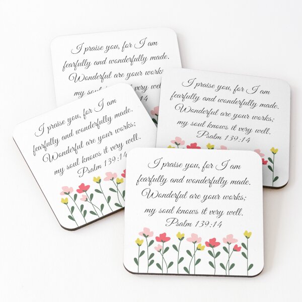 Item preview, Psalm 139:14 Flower Field designed and sold by Daleen Cowgar.