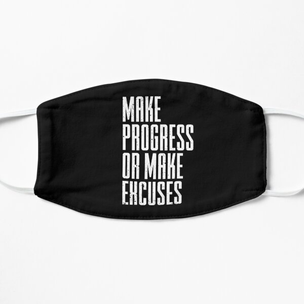 Gym Motivation Workout Quote for Fitness Coach, Trainer Mask