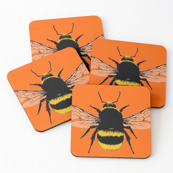 Item preview, Bee Mine - Naranja designed and sold by Gary Hogben.