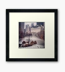 iPhone Rolling Fog Framed Print